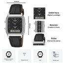 Reloj Casio Unisex AQ-230EL-1A Diseño Vintage