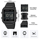 Reloj Casio Referencia W-221H-1B Diseño Deportivo