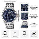 Reloj Casio Referencia BMS-300D-2A Diseño Elegante