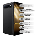 Celular Tecno Spark 50 5G 256GB/8GB - Negro