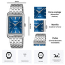 Reloj Casio Hombre MTP-B215D-2A Diseño Elegante
