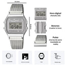 Reloj Casio Modelo A158WEM-7D Diseño Vintage