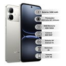 Celular INFINIX Smart 20 4G 128GB/4GB RAM - Titanio