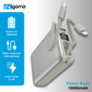 Bateria Portatil IGOMA De 10000mAh PW-1012 - Gris