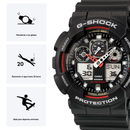 Reloj Casio G-SHOCK GA-100-1A4 Diseño Deportivo