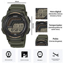 Reloj Casio Referencia WS-1800-3A Diseño Deportivo