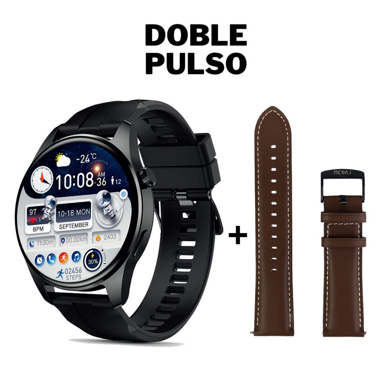 Reloj inteligente Mobulaa Modelo H4 PLUS - Negro