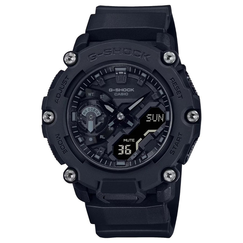 Reloj G-SHOCK Casio Referencia GA-2200BB-1A Diseño Deportivo