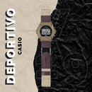 Reloj Casio Modelo W-219HB-5A Diseño Deportivo