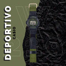 Reloj Casio Modelo W-219HB-3A Diseño Deportivo