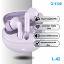 Audifonos Inalambricos G-TIDE L-42 - Morados