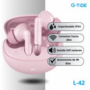 Audifonos Inalambricos G-TIDE L-42 - Rosados