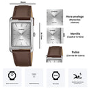 Reloj Casio Hombre MTP-B215L-7A Diseño Elegante