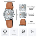 Reloj Casio Mujer Modelo LTP-V002L-7B3 Diseño Elegante