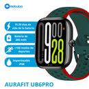 Reloj Inteligente AURAFIT UB6PRO - Verde