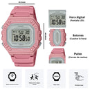 Reloj Casio W-218HC-4A Diseño Deportivo