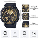 Reloj Casio Modelo MCW-200H-9A Diseño Deportivo
