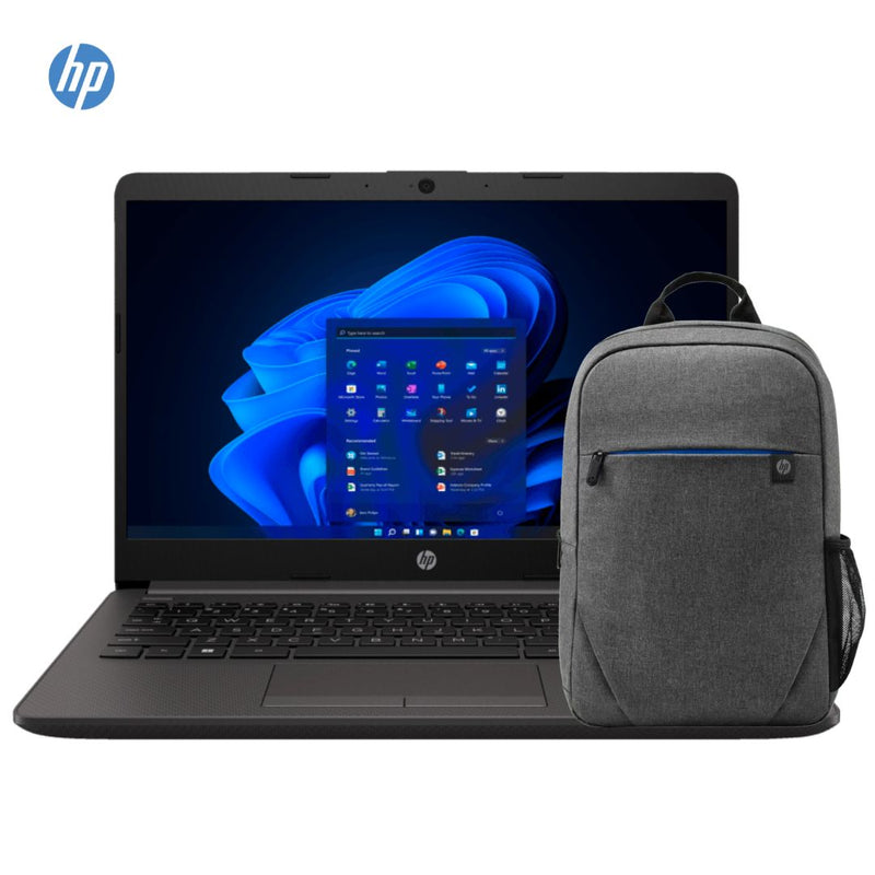 Computador Portátil HP 245 G9  14 Pulgadas + Morral HP - Negra