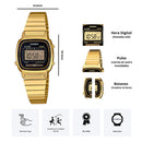 Reloj Casio Modelo LA670WGA-1D Diseño Elegante