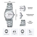 Reloj Casio Modelo LTP-V006D-7B2 Diseño Elegante