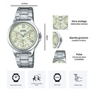 Reloj Casio LTP-V300D-9A1 Diseño Elegante