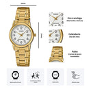 Reloj Casio Referencia LTP-V002G-7B2 Diseño Elegante