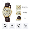 Reloj Casio Modelo LTP-V004GL-9A Diseño Elegante