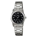 Reloj Casio Referencia LTP-V001D-1B Diseño Elegante