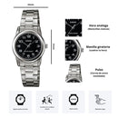 Reloj Casio Referencia LTP-V001D-1B Diseño Elegante