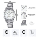 Reloj Casio Modelo LTP-1128A-7B Diseño Elegante