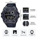 Reloj Casio Modelo MWD-100HB-1B Diseño Deportivo