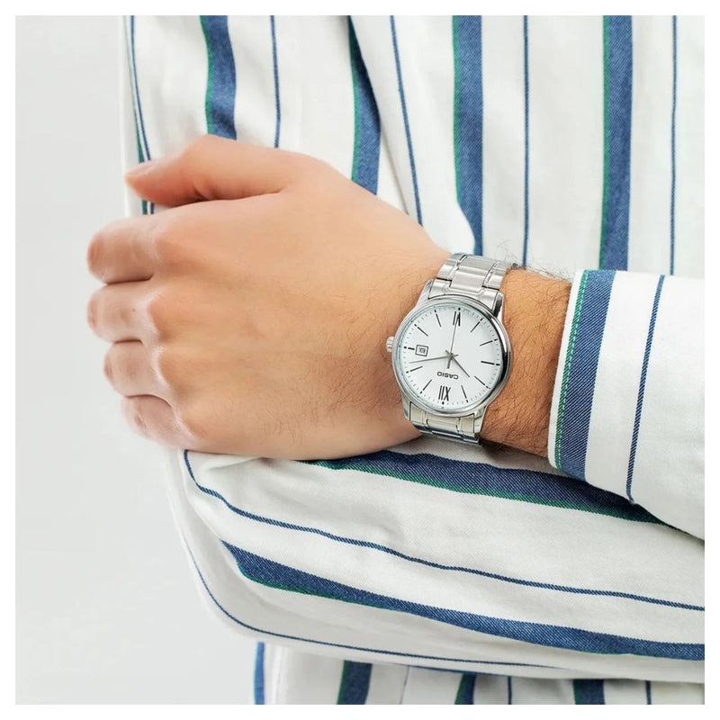 Reloj Casio Referencia MTP-V002D-7B3 Diseño Elegante