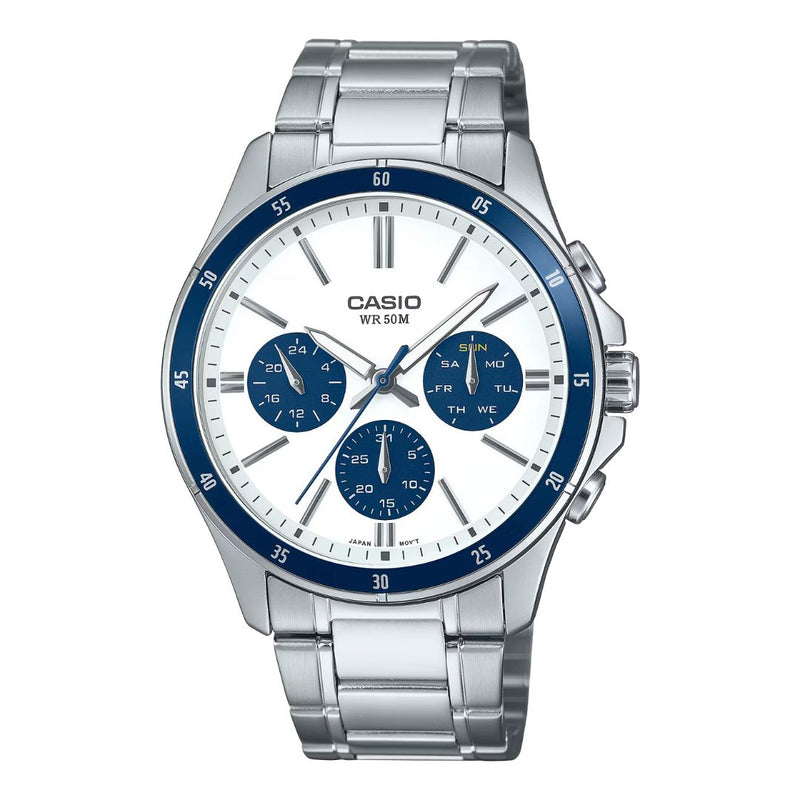 Reloj Casio Modelo MTP-1374D-7A2 Diseño Elegante