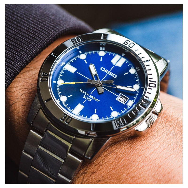 Reloj Casio Referencia MTP-VD01D-2E Diseño Elegante