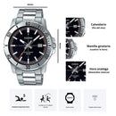 Reloj Casio Referencia MTP-VD01D-1E2 Diseño Elegante