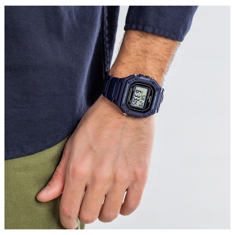 Reloj Casio Modelo W-218H-2A Diseño Deportivo