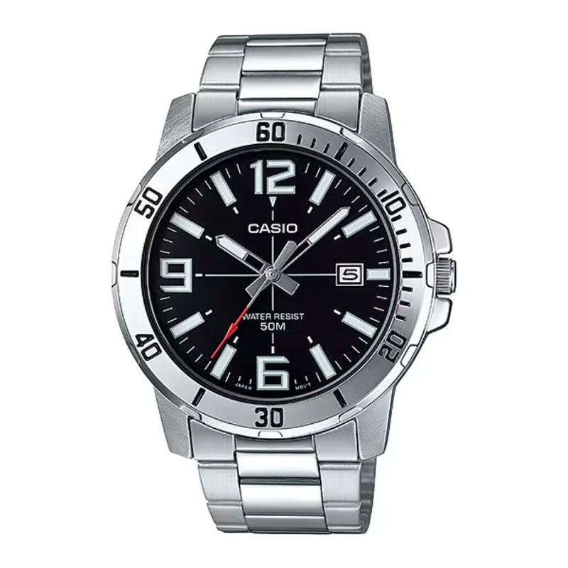 Reloj Casio Referencia MTP-VD01D-1B Diseño Elegante