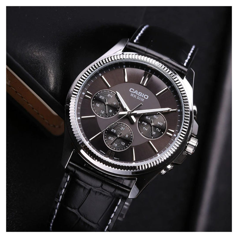 Reloj Casio Referencia MTP-1375L-1A Diseño Elegante