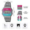 Reloj Casio Vintage A168WERB-2A Acero Inoxidable