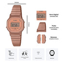 Reloj Casio Vintage LA-11WR-5A Acero Inoxidable Oro Rosa