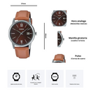 Reloj Casio MTP-V002L-5B3 Diseño Sencillo