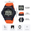 Reloj Casio Modelo W-219H-4A Diseño Deportivo
