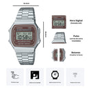 Reloj Casio Vintage A168WA-5A Acero Inoxidable