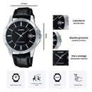 Reloj Casio Referencia MTP-V004L-1A Diseño Elegante