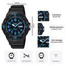 Reloj Casio Modelo MRW-200H-2B Diseño Deportivo