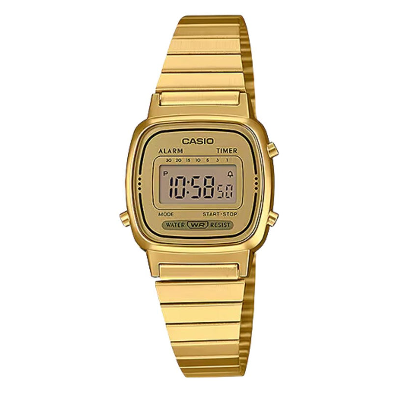 Reloj Casio Modelo LA670WGA-9DF Diseño clásico