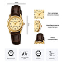 Reloj Casio Modelo LTP-V001GL-9B Diseño Elegante