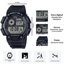 Reloj Casio Referencia AE-1400WH-1A Diseño Deportivo