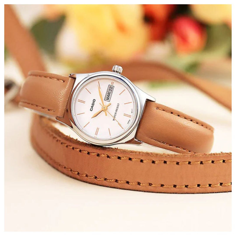 Reloj Casio Modelo LTP-V006L-7B2 Diseño Casual