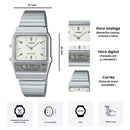 Reloj Casio Modelo AQ-800E-7A2 Diseño Elegante